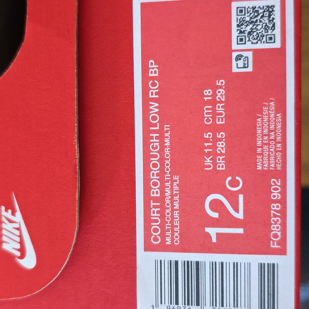 Nike Kids Colorful Sneakers - Orange, Green, Purple, Blue - Picture 8 of 8